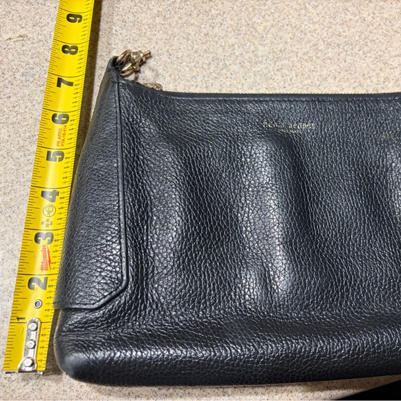 Henri Bendel Black Leather Crossbody Small Purse - Picture 11 of 13